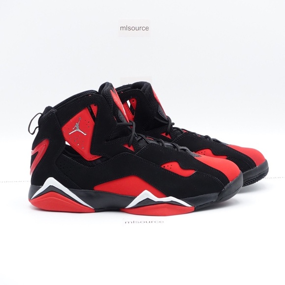 NEW Jordan True Flight Basketball Shoes CU4933-001 Black/Chrome - Picture 5 of 9